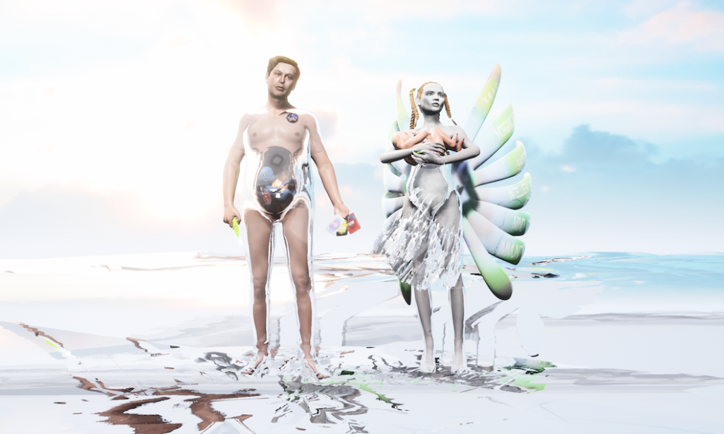 Elon musk and grimes